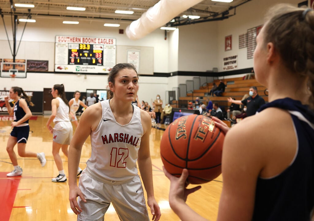 Morgynn Pawli locks in on her opponent